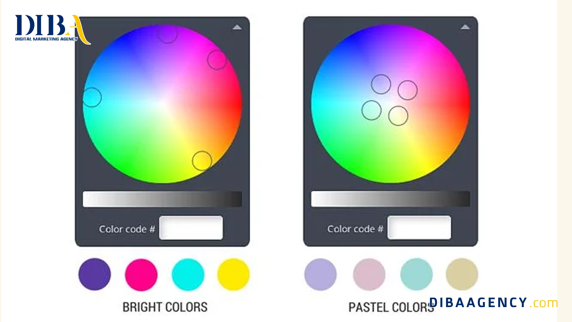 انتخاب رنگها در طراحی گرافیک